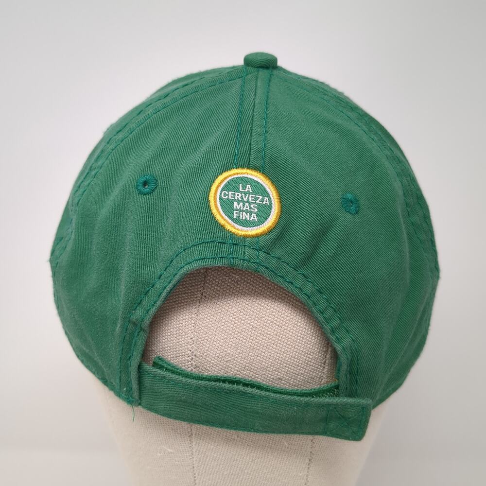 Corona Extra Strapback Hat Green Solid One Size E… - image 6